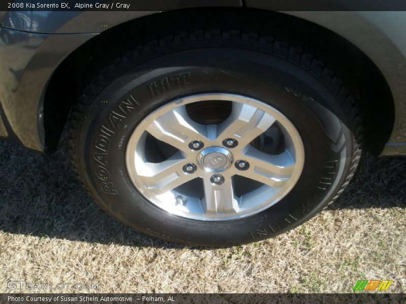 Alpine Gray / Gray 2008 Kia Sorento EX