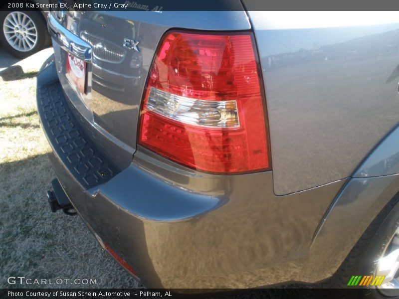 Alpine Gray / Gray 2008 Kia Sorento EX