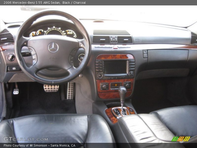 Black / Charcoal 2006 Mercedes-Benz S 55 AMG Sedan
