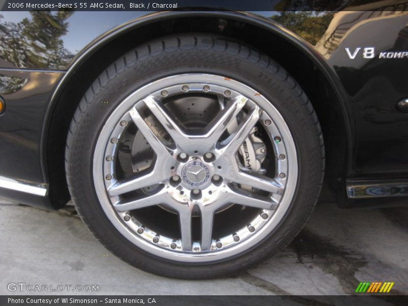 Black / Charcoal 2006 Mercedes-Benz S 55 AMG Sedan