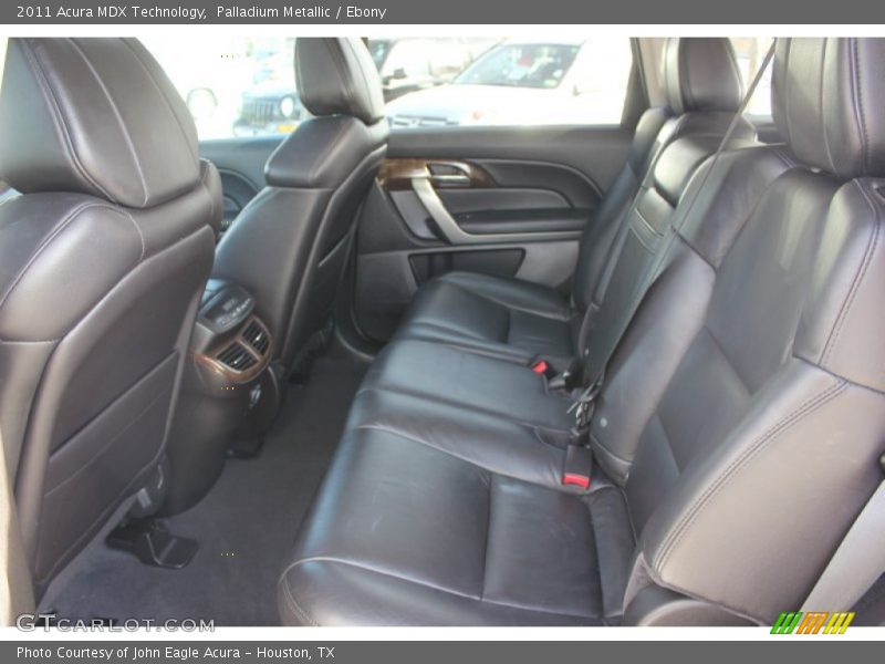 Palladium Metallic / Ebony 2011 Acura MDX Technology
