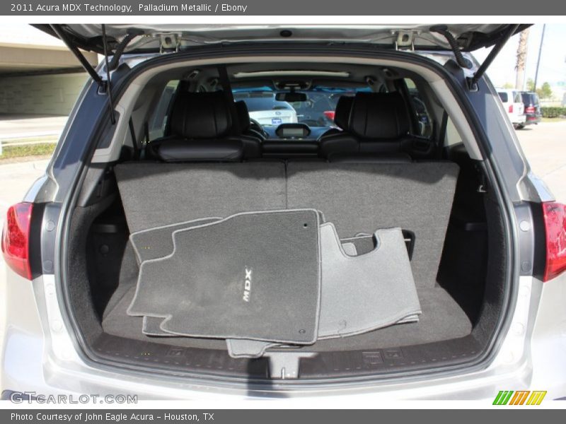 Palladium Metallic / Ebony 2011 Acura MDX Technology