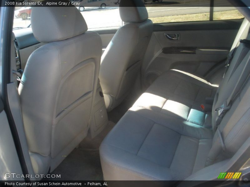 Alpine Gray / Gray 2008 Kia Sorento EX