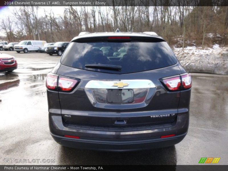 Tungsten Metallic / Ebony 2014 Chevrolet Traverse LT AWD