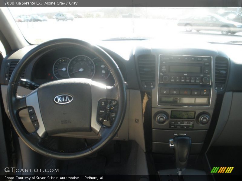 Alpine Gray / Gray 2008 Kia Sorento EX