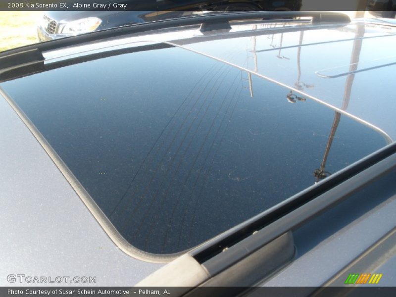 Alpine Gray / Gray 2008 Kia Sorento EX