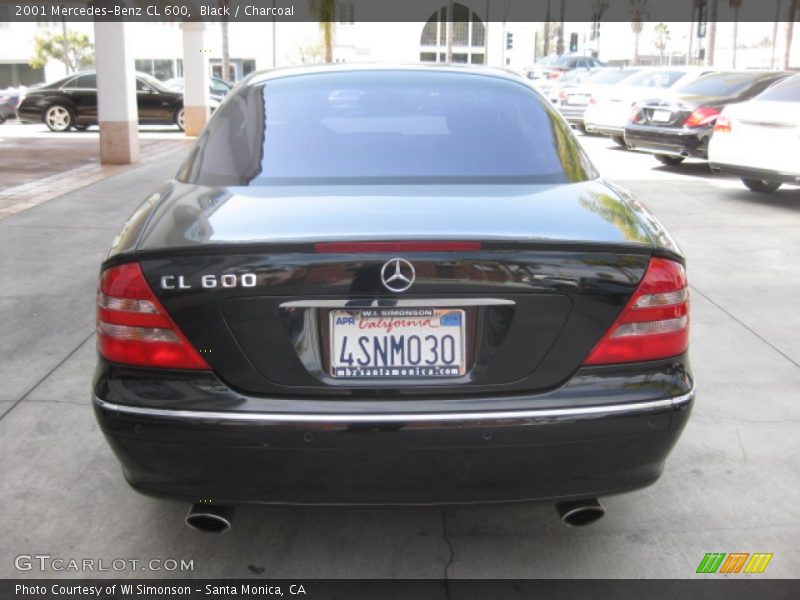 Black / Charcoal 2001 Mercedes-Benz CL 600