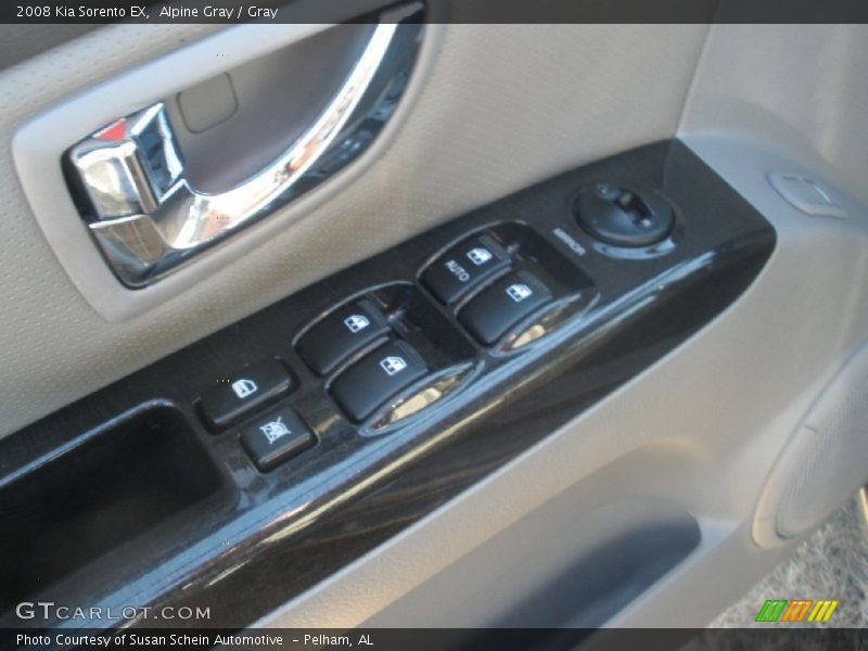 Alpine Gray / Gray 2008 Kia Sorento EX