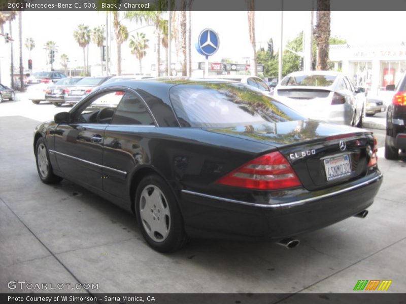 Black / Charcoal 2001 Mercedes-Benz CL 600