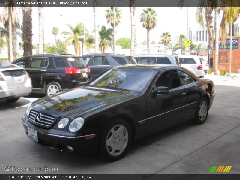 Black / Charcoal 2001 Mercedes-Benz CL 600
