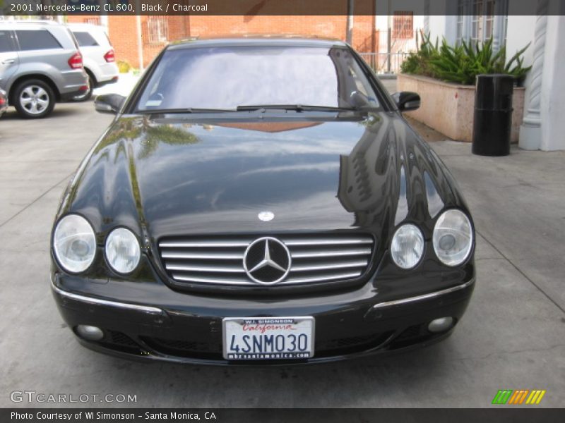 Black / Charcoal 2001 Mercedes-Benz CL 600