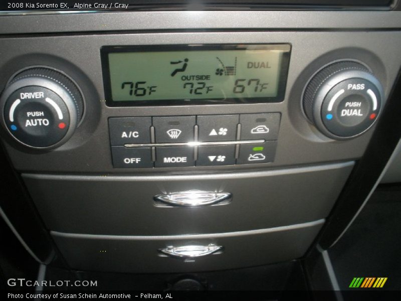 Alpine Gray / Gray 2008 Kia Sorento EX