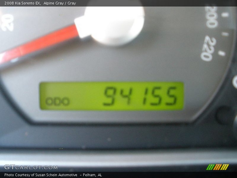 Alpine Gray / Gray 2008 Kia Sorento EX