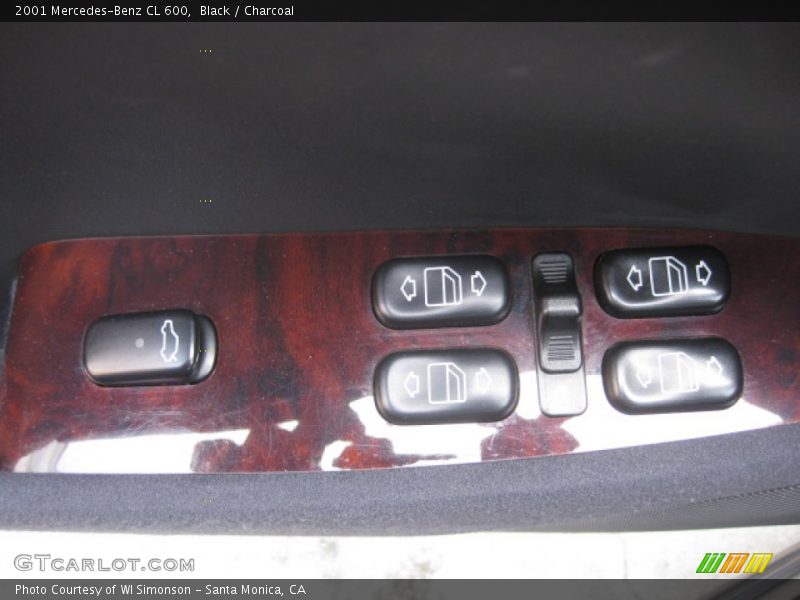 Black / Charcoal 2001 Mercedes-Benz CL 600