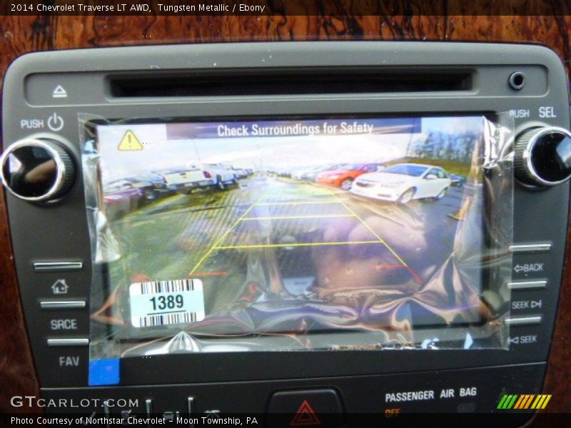 Tungsten Metallic / Ebony 2014 Chevrolet Traverse LT AWD