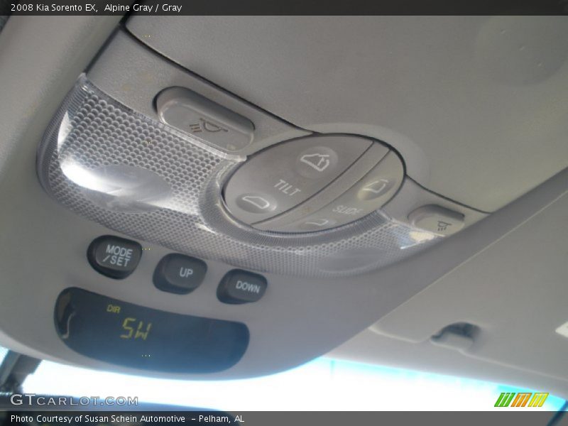 Alpine Gray / Gray 2008 Kia Sorento EX