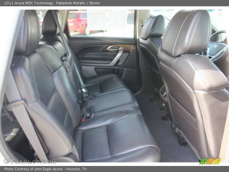 Palladium Metallic / Ebony 2011 Acura MDX Technology
