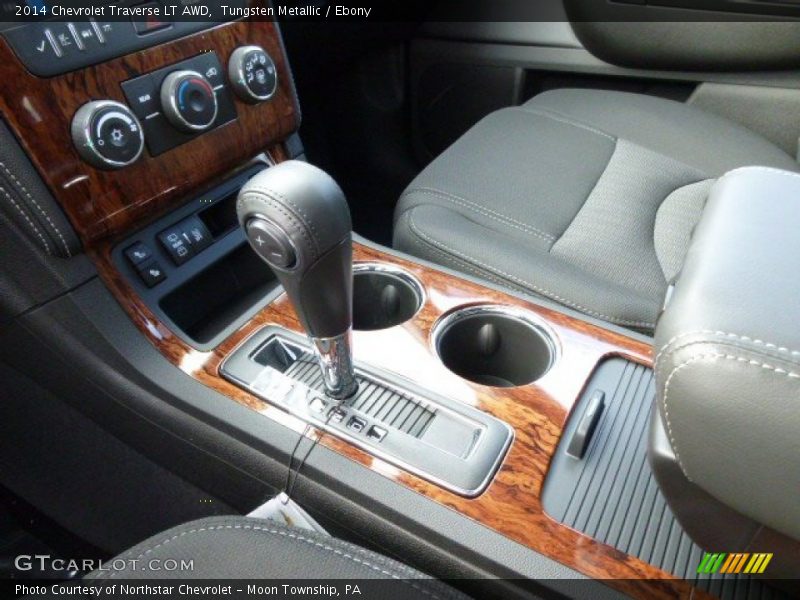 Tungsten Metallic / Ebony 2014 Chevrolet Traverse LT AWD