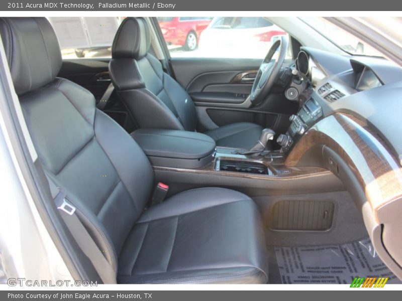 Palladium Metallic / Ebony 2011 Acura MDX Technology