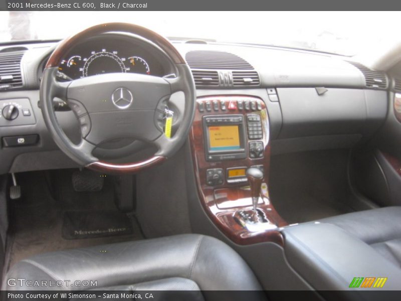Black / Charcoal 2001 Mercedes-Benz CL 600