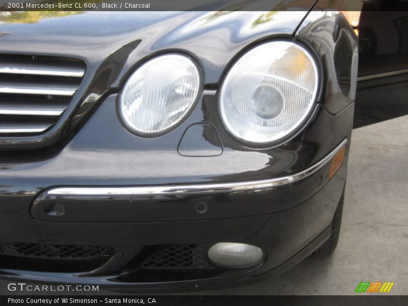 Black / Charcoal 2001 Mercedes-Benz CL 600