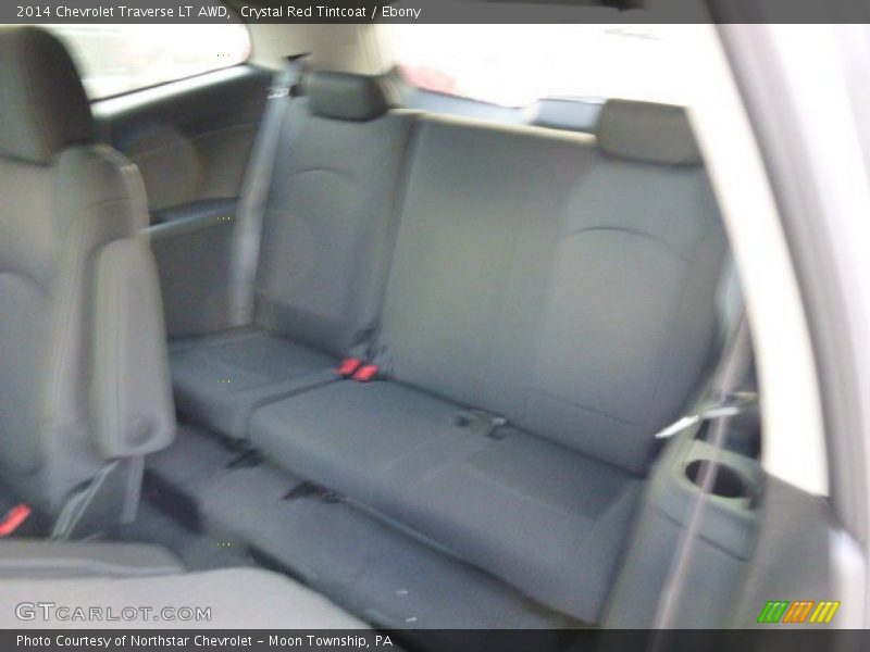 Crystal Red Tintcoat / Ebony 2014 Chevrolet Traverse LT AWD
