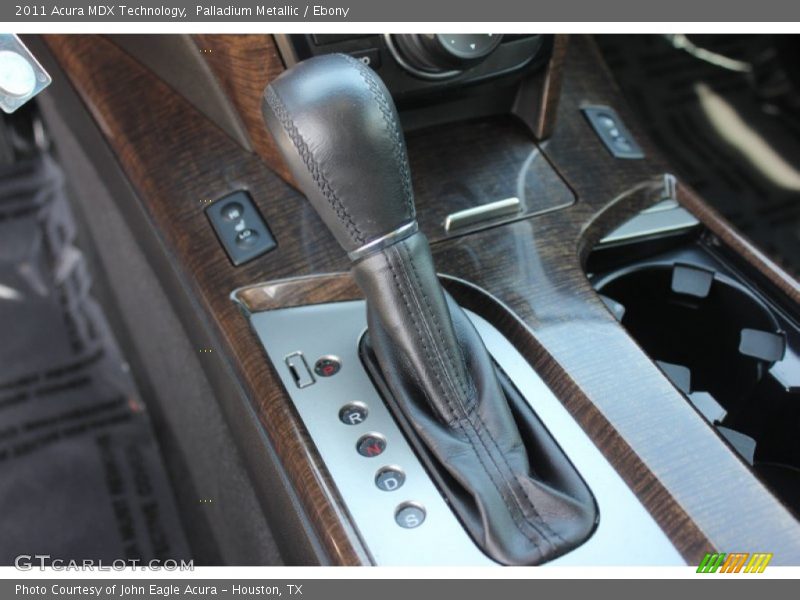Palladium Metallic / Ebony 2011 Acura MDX Technology