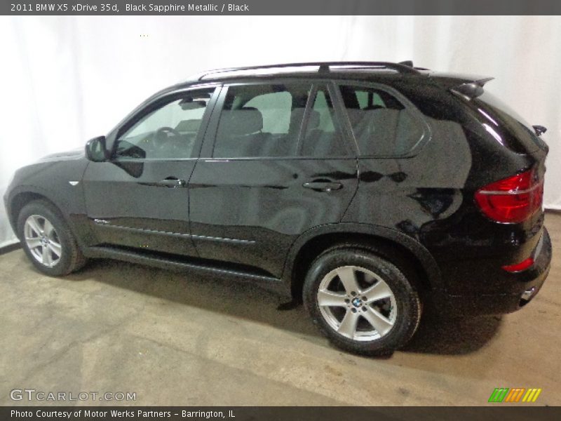 Black Sapphire Metallic / Black 2011 BMW X5 xDrive 35d
