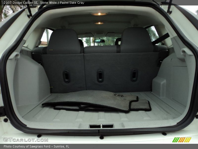 Stone White / Pastel Slate Gray 2007 Dodge Caliber SE