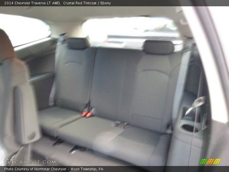 Crystal Red Tintcoat / Ebony 2014 Chevrolet Traverse LT AWD