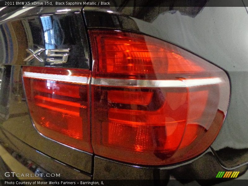 Black Sapphire Metallic / Black 2011 BMW X5 xDrive 35d