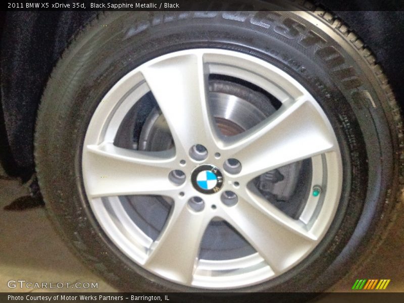 Black Sapphire Metallic / Black 2011 BMW X5 xDrive 35d