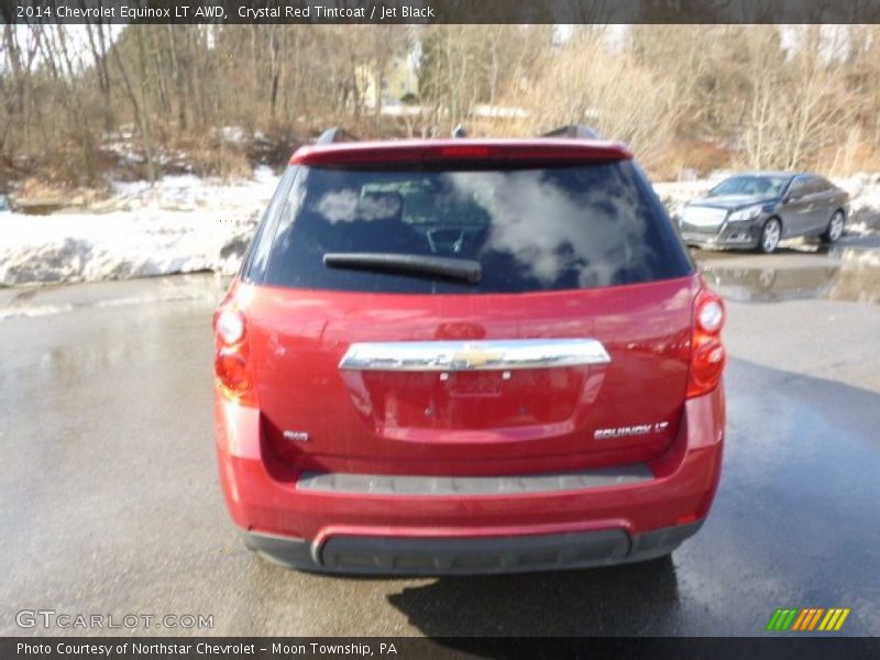 Crystal Red Tintcoat / Jet Black 2014 Chevrolet Equinox LT AWD