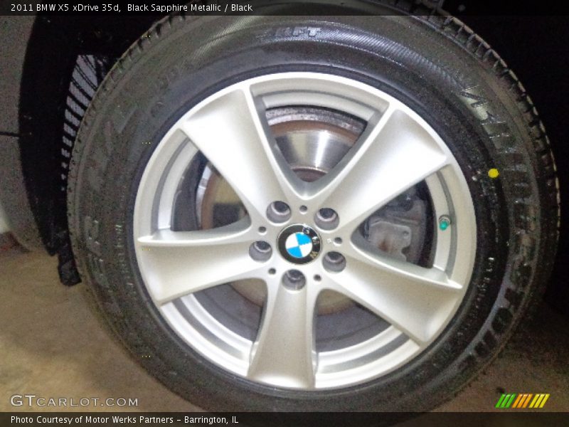 Black Sapphire Metallic / Black 2011 BMW X5 xDrive 35d