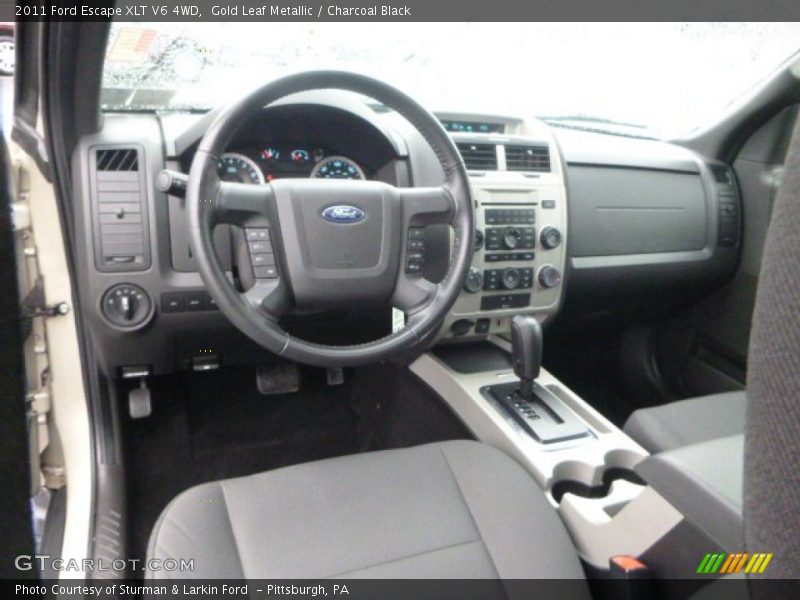 Gold Leaf Metallic / Charcoal Black 2011 Ford Escape XLT V6 4WD