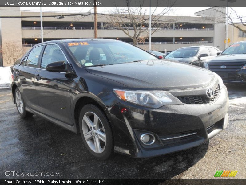 Attitude Black Metallic / Black 2012 Toyota Camry SE
