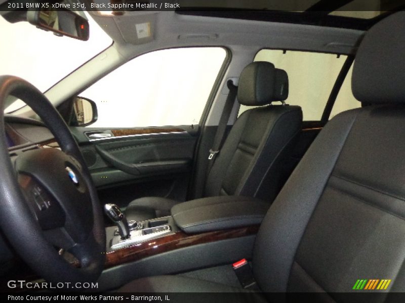 Black Sapphire Metallic / Black 2011 BMW X5 xDrive 35d
