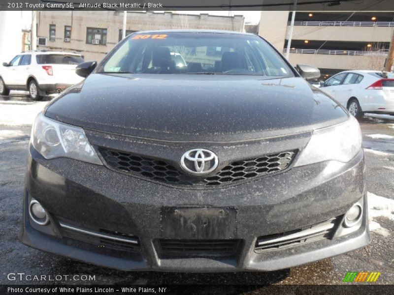 Attitude Black Metallic / Black 2012 Toyota Camry SE