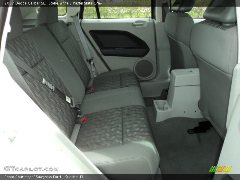 Rear Seat of 2007 Caliber SE