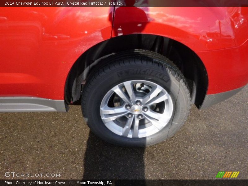 Crystal Red Tintcoat / Jet Black 2014 Chevrolet Equinox LT AWD