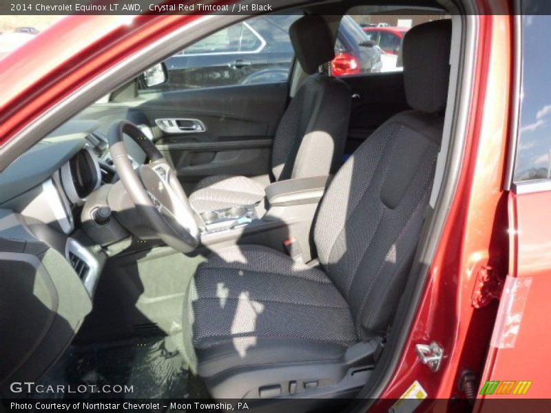 Crystal Red Tintcoat / Jet Black 2014 Chevrolet Equinox LT AWD