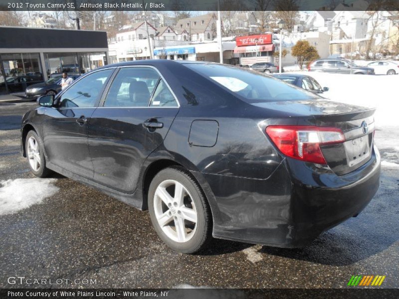 Attitude Black Metallic / Black 2012 Toyota Camry SE