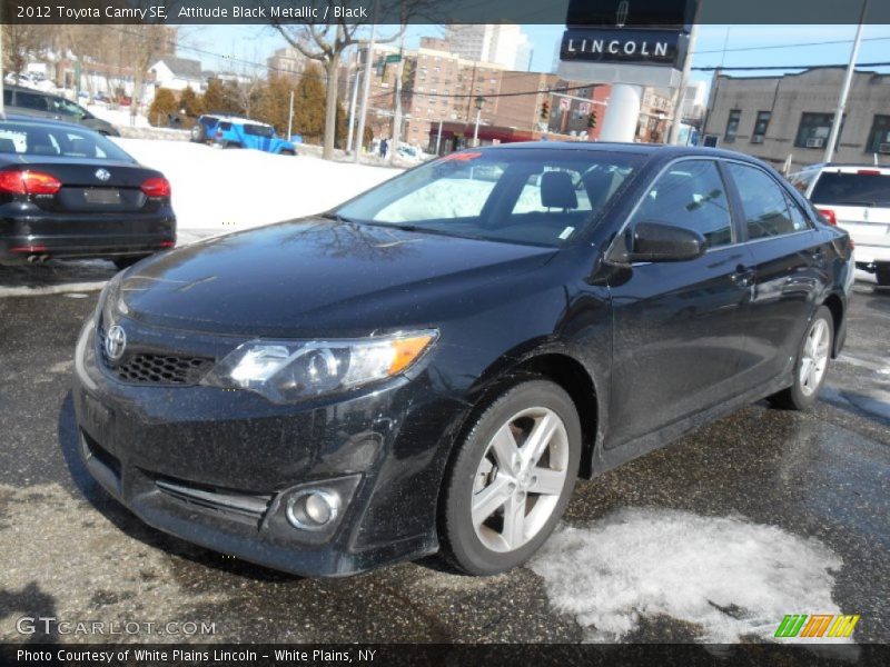 Attitude Black Metallic / Black 2012 Toyota Camry SE