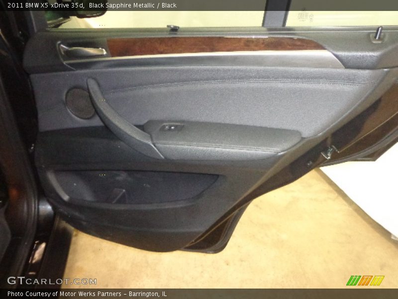 Black Sapphire Metallic / Black 2011 BMW X5 xDrive 35d