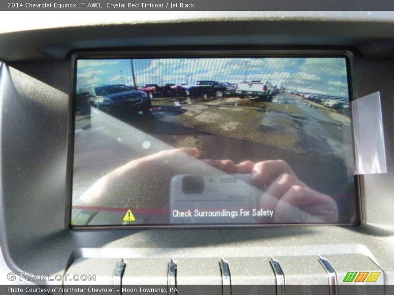 Crystal Red Tintcoat / Jet Black 2014 Chevrolet Equinox LT AWD