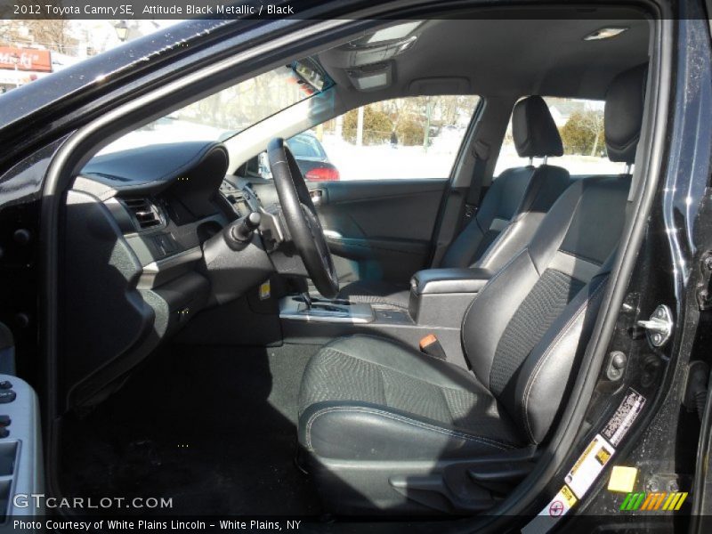 Attitude Black Metallic / Black 2012 Toyota Camry SE
