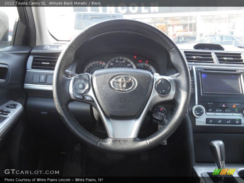 Attitude Black Metallic / Black 2012 Toyota Camry SE