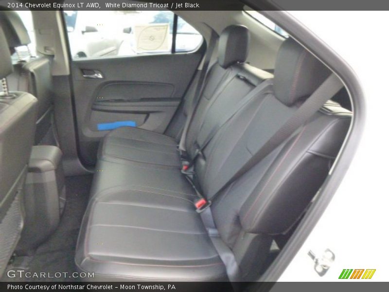 White Diamond Tricoat / Jet Black 2014 Chevrolet Equinox LT AWD