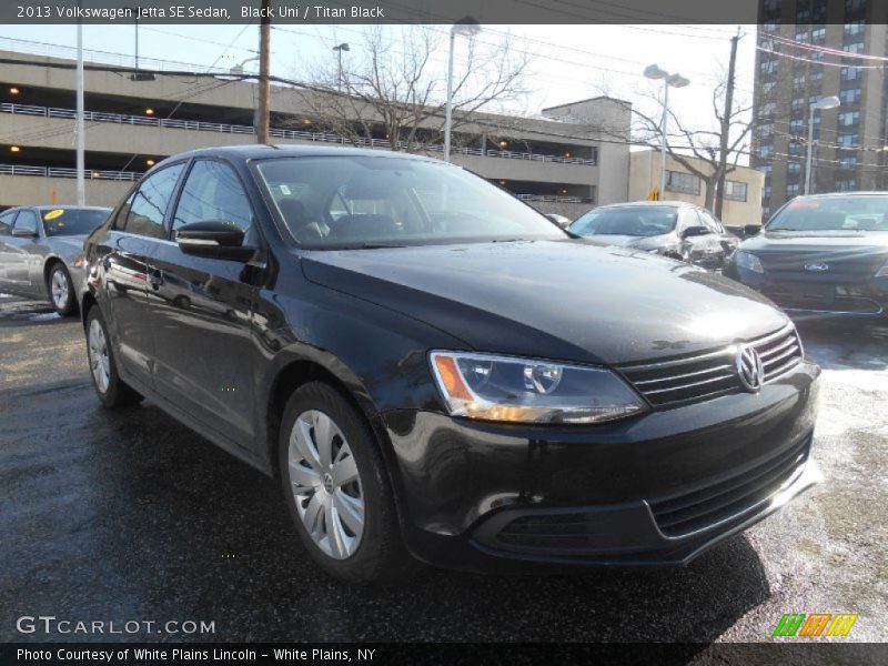 Black Uni / Titan Black 2013 Volkswagen Jetta SE Sedan