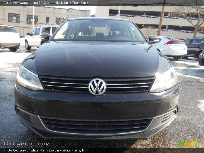 Black Uni / Titan Black 2013 Volkswagen Jetta SE Sedan